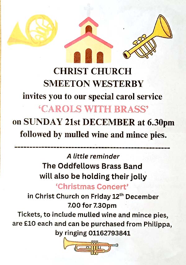 Smeeton Westerby Christmas Brass 2025